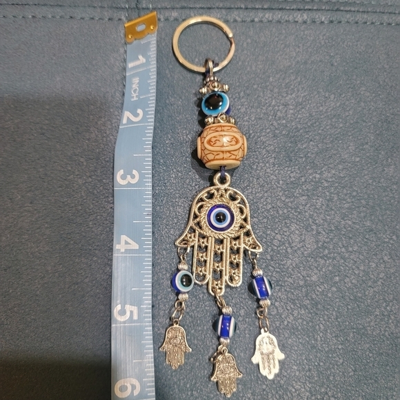 Evil Eye Hamsa Keychain - Picture 5 of 5